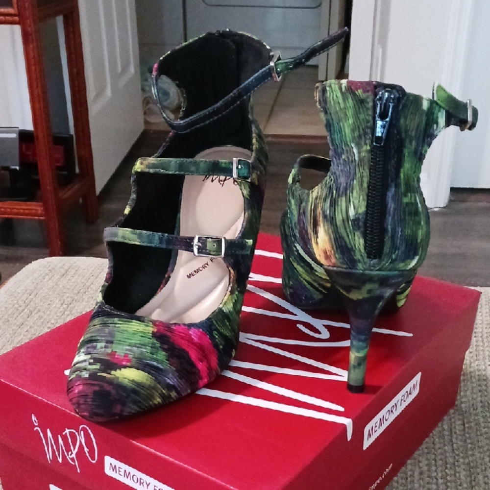 Impo Women's Colorful Strappy Heels